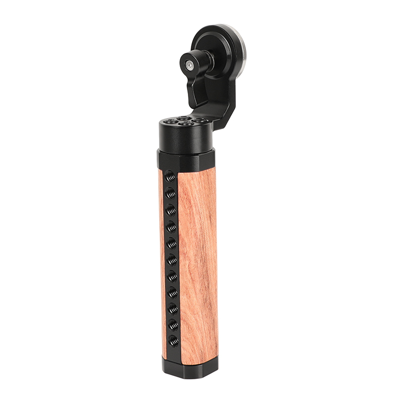 CAMVATE ARRI Rosette Wooden Handgrip For DSLR Shoulder Rig