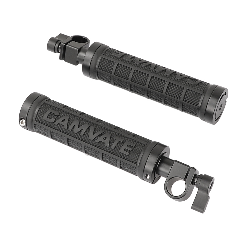 CAMVATE 2x New 15mm Rod Clamp Camera Handle Grips fr Shoulder Mount DSLR Support Rig