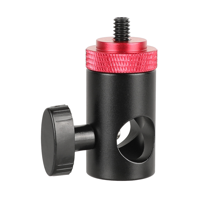 CAMVATE 16mm Light Stand Head With 1/4"-20 Thread Screw Mount For Camera Monitor / Flashlight
