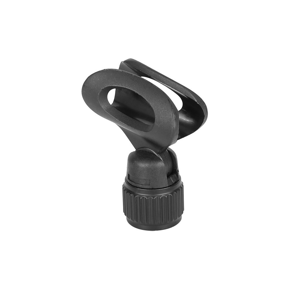 CAMVATE Universal Mini Microphone Clip Holder For Mic Stand With 5/8" Male To 3/8" Female Metal Mic Screw Adapter