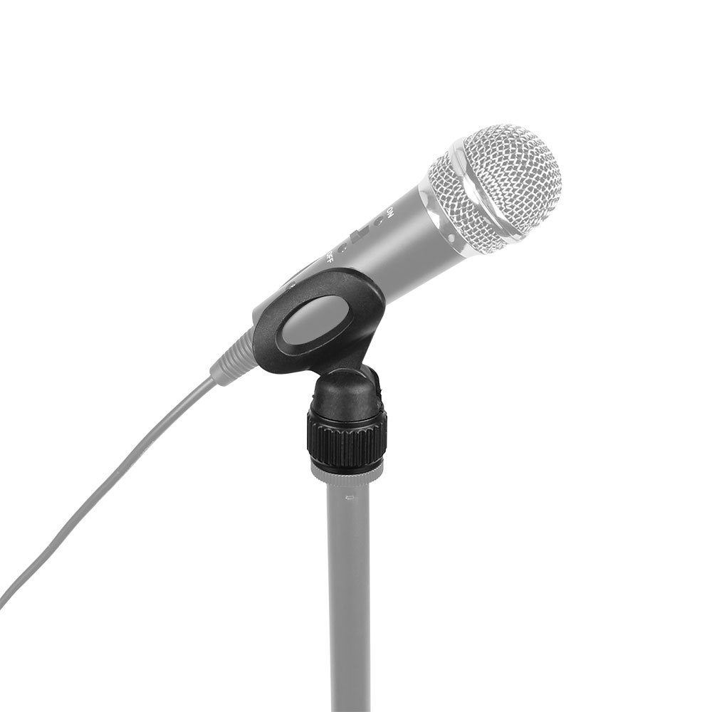 CAMVATE Universal Mini Microphone Clip Holder For Mic Stand With 5/8" Male To 3/8" Female Metal Mic Screw Adapter