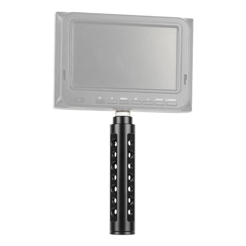 CAMVATE Aluminum Alloy Camera Handle Grip (Black) DSLR Stabilizer Light Mount 1/4" Male Threaded