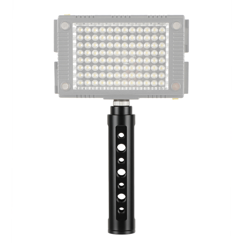 CAMVATE Aluminum Alloy Camera Handle Grip (Black) DSLR Stabilizer Light Mount 1/4" Male Threaded