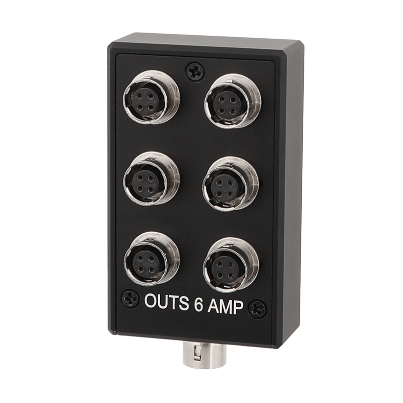 CAMVATE 1 To 6 Hirose 4 Pin To 4 Pin Power Splitter Box For Sound Devices 688 F8 Adapter
