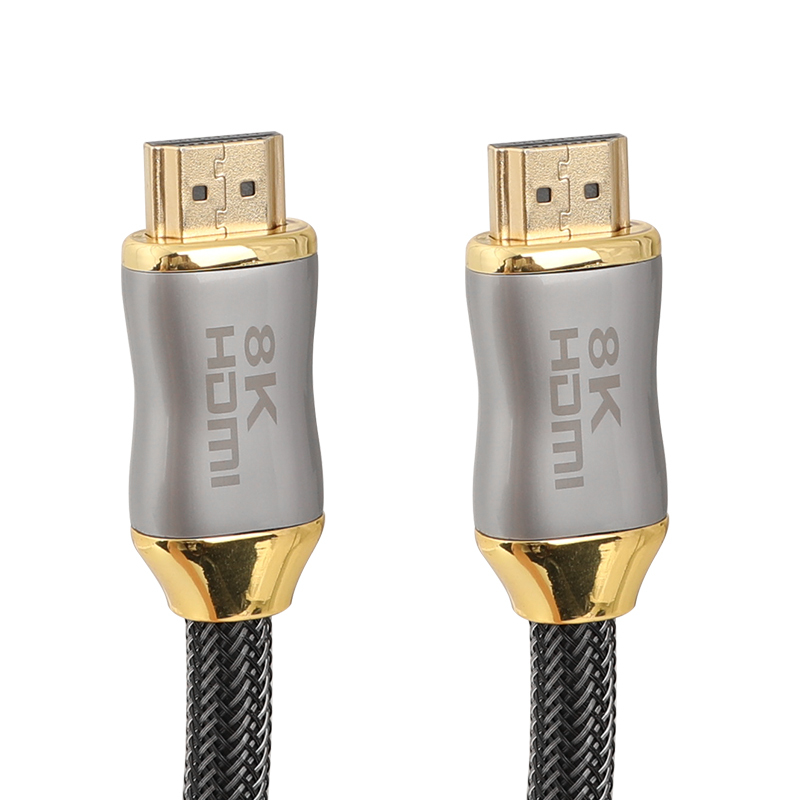 CAMVATE High Speed 8K HDMI 2.1 Cable With Gold Connectors & Braided Nylon Made For Laptop / Monitor / Xbox One / PS5 / 8K TV (1m Long)