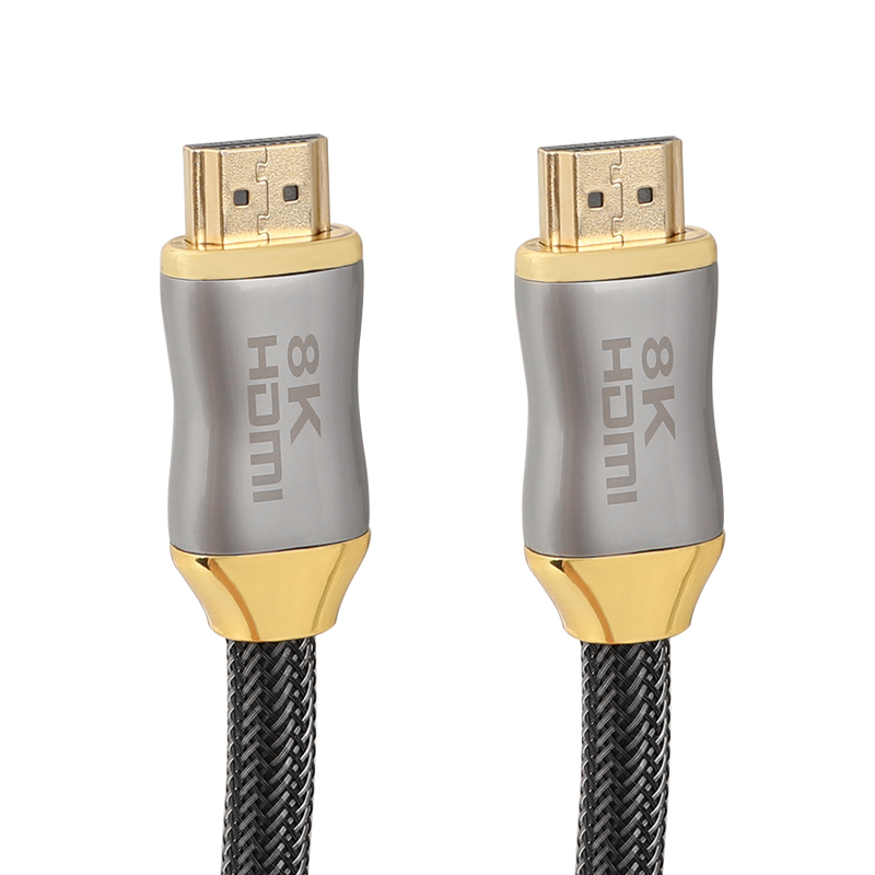 CAMVATE High Speed 8K HDMI 2.1 Cable With Gold Connectors & Braided Nylon Made For Laptop / Monitor / Xbox One / PS5 / 8K TV (2m Long)