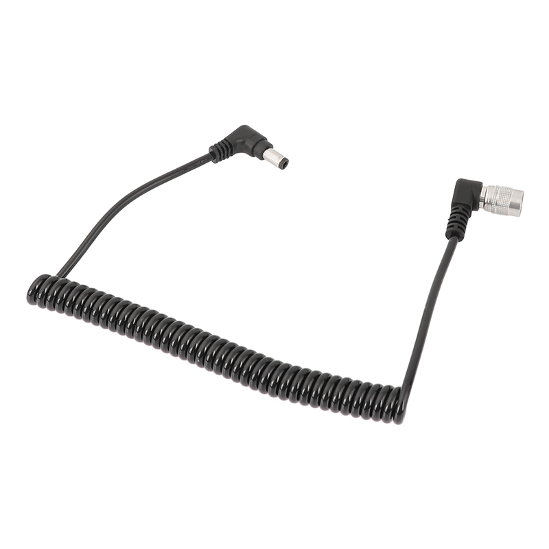 CAMVATE DC 2.5 To 4 Pin Male Right Angle Power Cable For Sound Devices 688 / 644 788T Zoom F4 / F8