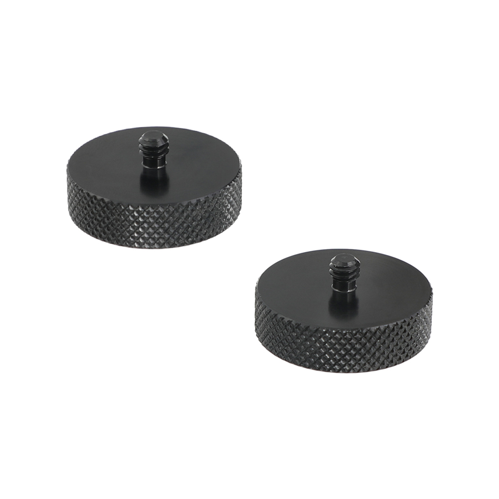 CAMVATE 1/4"-20 Male To 3/8"-16 Female Thread Screw Adapter Aluminum Alloy Construction For DSLR Camera And Camera Tripod (2 Pieces)