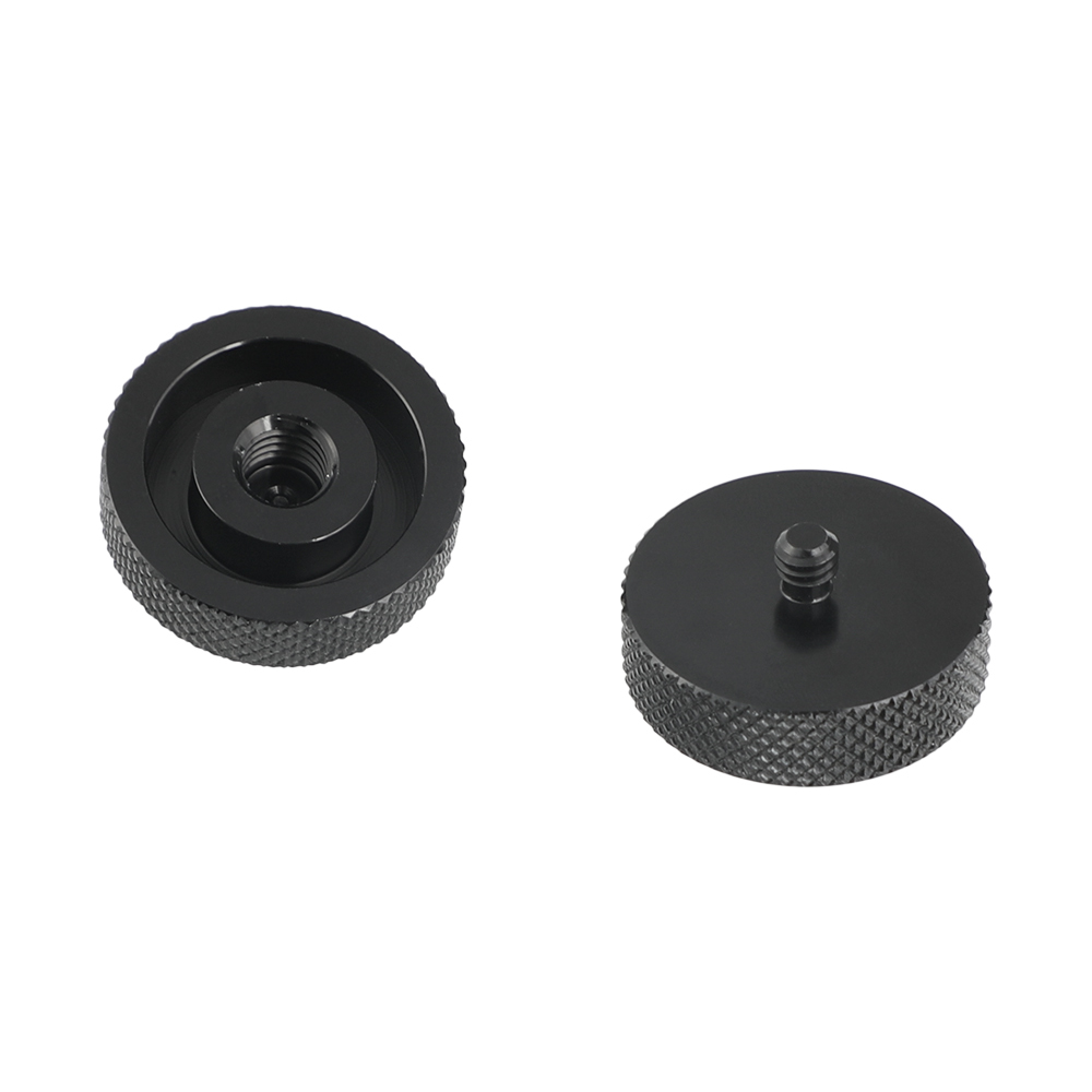 CAMVATE 1/4"-20 Male To 3/8"-16 Female Thread Screw Adapter Aluminum Alloy Construction For DSLR Camera And Camera Tripod (2 Pieces)