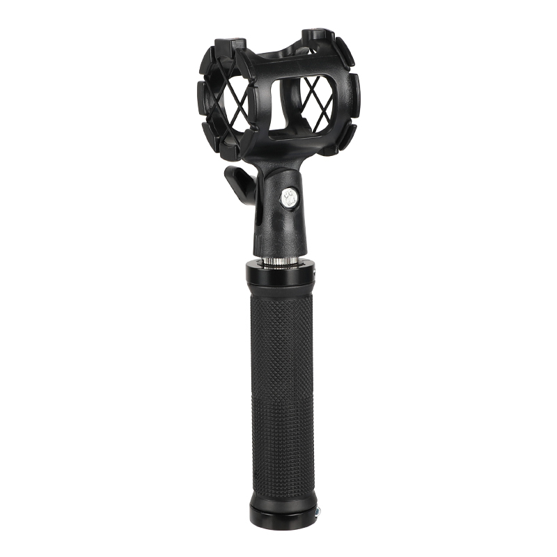 CAMVATE Adjustable Microphone Bracket Support With Rubber-covered Handgrip