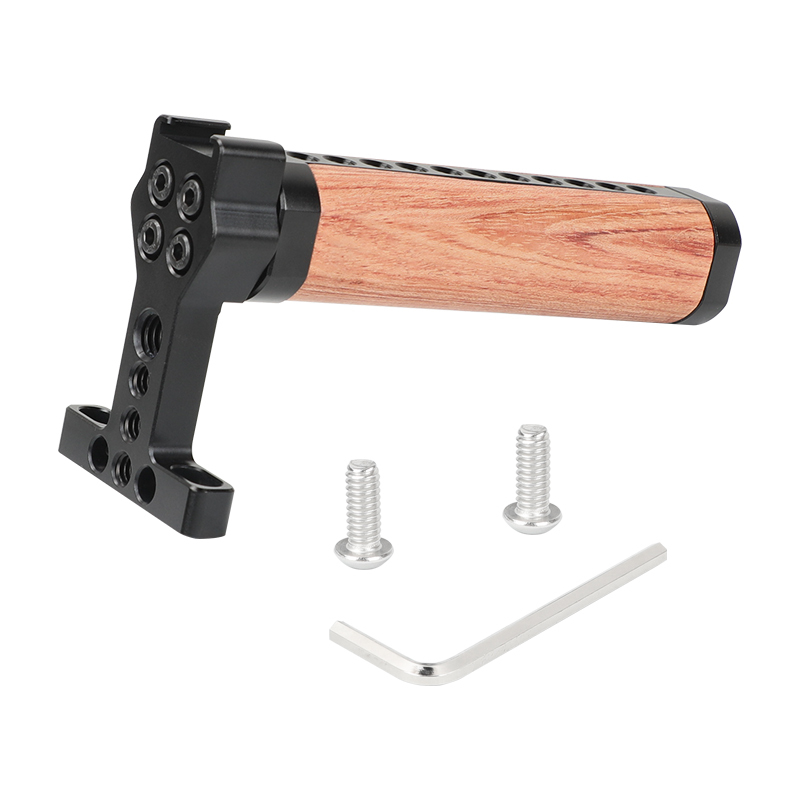 CAMVATE Top Cheese Handle Wooden Grip for GH5, 5DMarkIII Cage