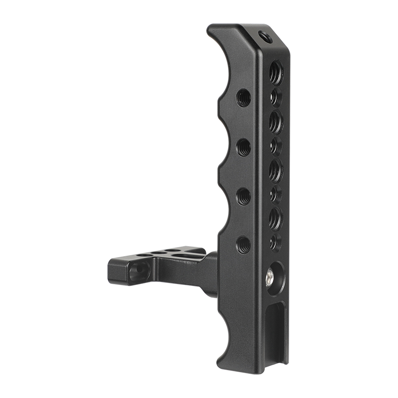 CAMVATE Universal Aluminum Top / Side Cheese Handle With Shoe Mount For DSLR Camera Cage Rig