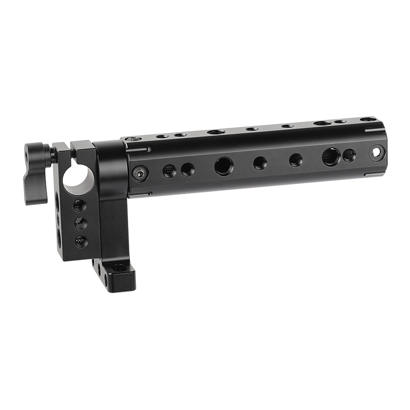 CAMVATE Aluminum Top Cheese Handle With 15mm Single Rod Clamp For DSLR Camera Cage Kit