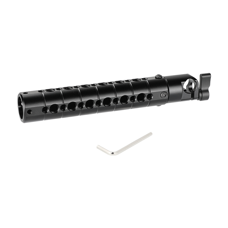 CAMVATE Aluminum Cheese Handgrip With Single 15mm Railblock Adapter For DSLR Camera Rod Supporting Rig