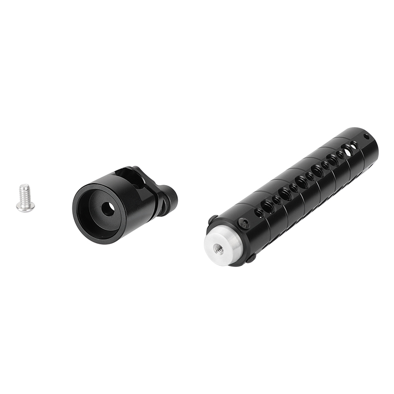 CAMVATE Aluminum Cheese Handgrip With Single 15mm Railblock Adapter For DSLR Camera Rod Supporting Rig
