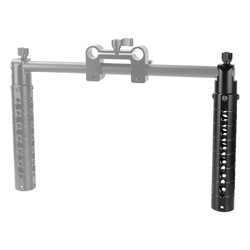 CAMVATE Aluminum Cheese Handgrip With Single 15mm Railblock Adapter For DSLR Camera Rod Supporting Rig