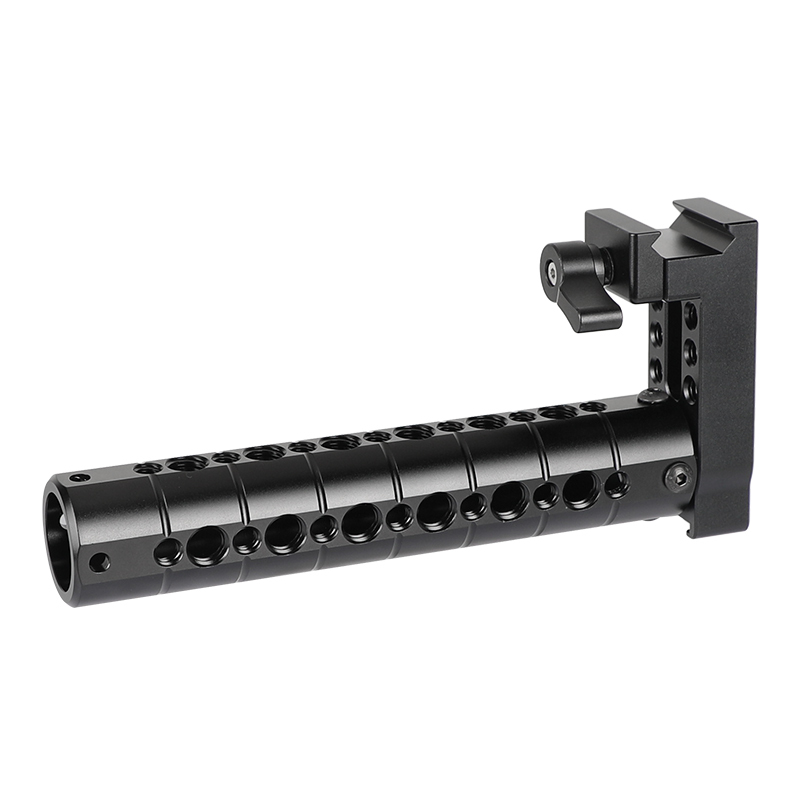 CAMVATE Top Cheese Handle Grip Aluminum Made With Quick Release NATO Clamp For DSLR Camera Cage Rig