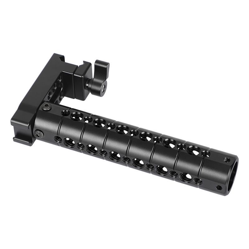 CAMVATE Top Cheese Handle Grip Aluminum Made With Quick Release NATO Clamp For DSLR Camera Cage Rig