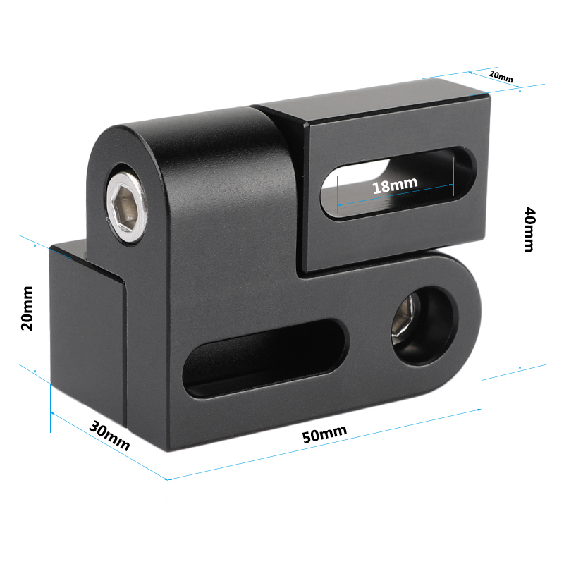 CAMVATE Camera Cage Accessory Attachment With 180 Degree Tilt Adjustment