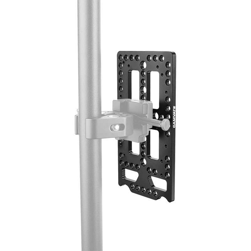 CAMVATE Cheese Plate With Quick Release Male V-Lock Mount For Camera Battery System