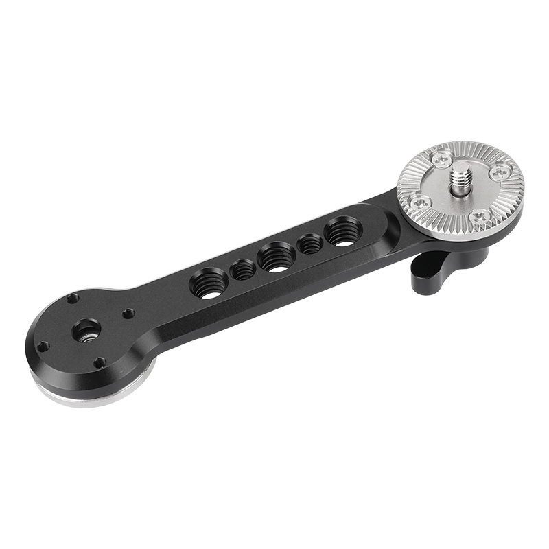 CAMVATE Upgraded Strengthening ARRI Rosette Extension Arm With Double-ended M6 Thread (Non-stretch)