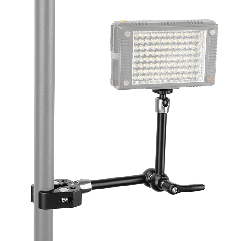 CAMVATE Universal Crab Clamp + Robust Magic Arm With 1/4" Connectors & Strengthening Central Lock Knob
