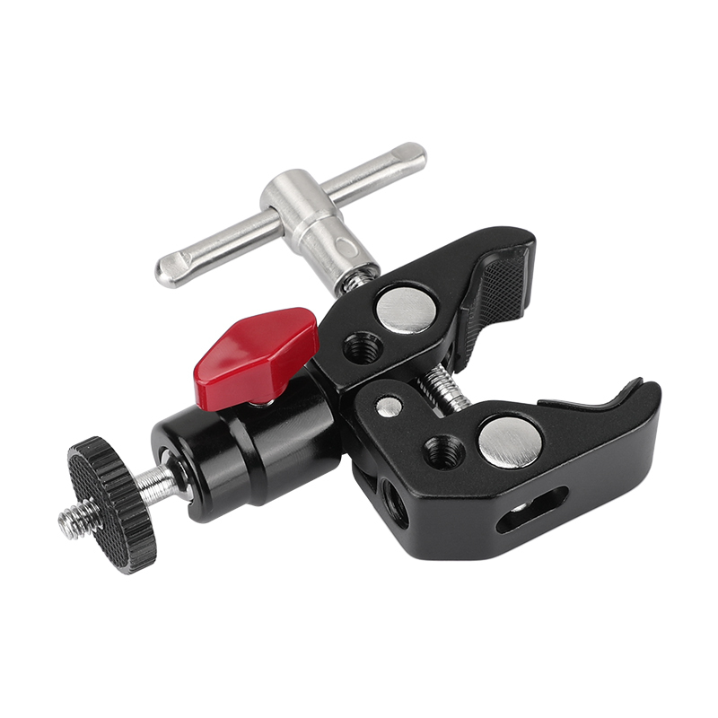 CAMVATE Universal Camera Tripod Bracket Mount Clamp with Ball Head 360° Rotate