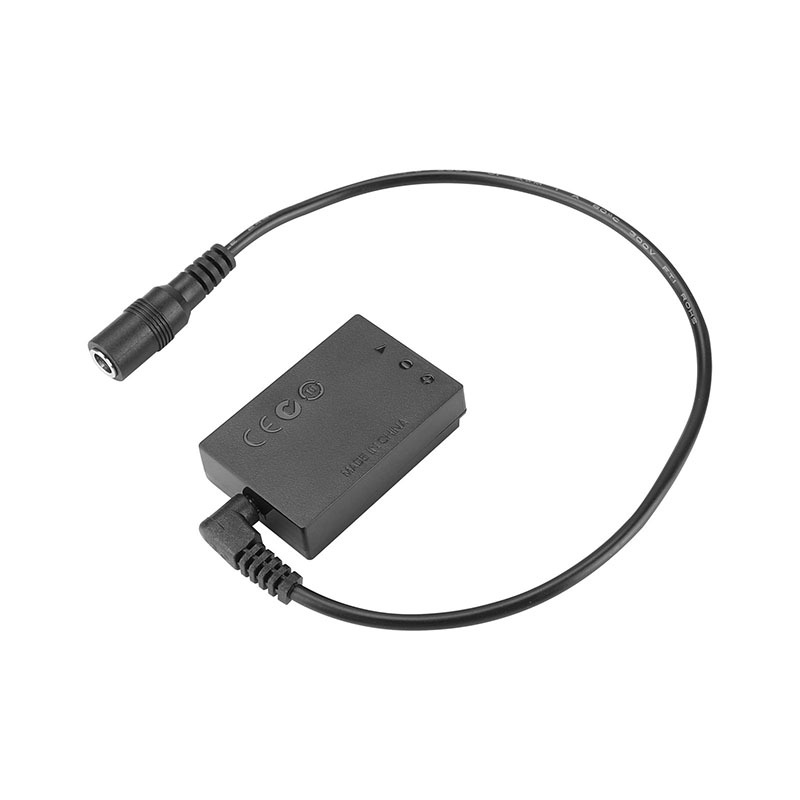 CAMVATE Canon LP-E12 (DR-E12) Dummy Battery To 2.1mm DC Cable