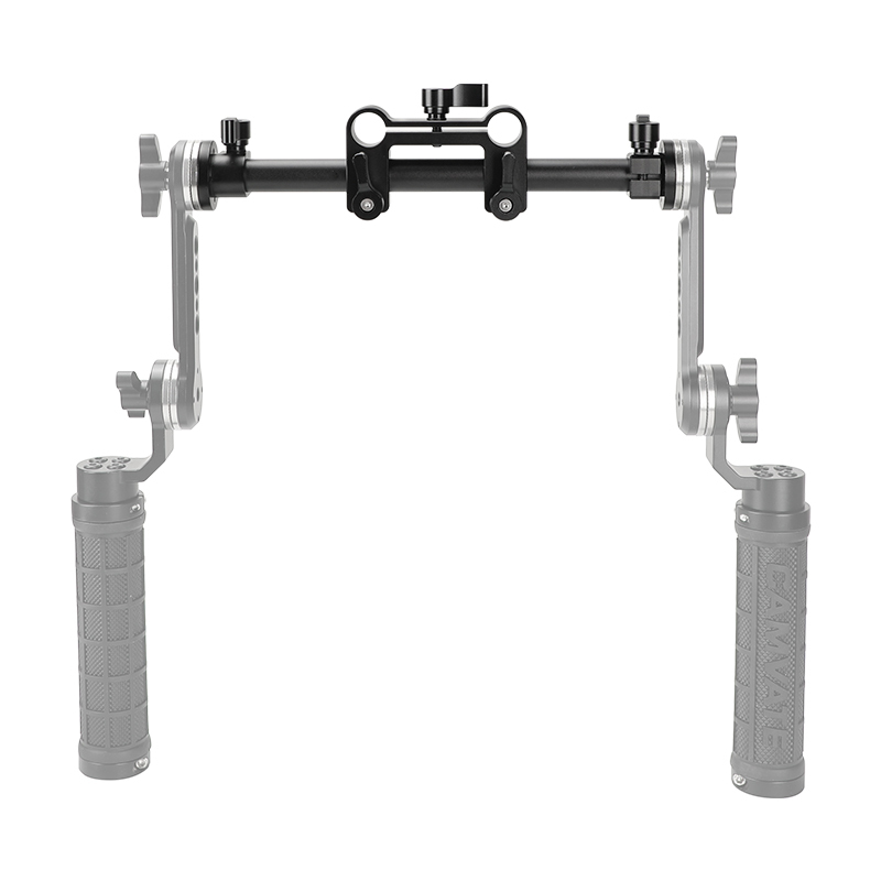 CAMVATE Adjustable 15mm Railblock With ARRI Rosette Connecting Mounts For DLSR Camera Handheld Handle Kit