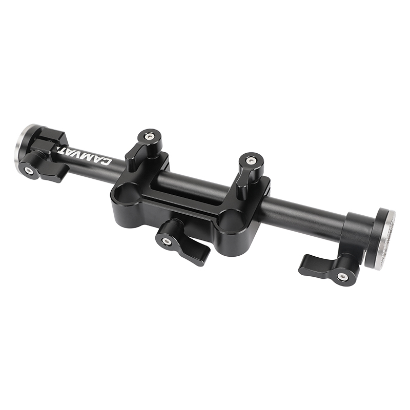 CAMVATE Adjustable 15mm Railblock With ARRI Rosette Connecting Mounts For DLSR Camera Handheld Handle Kit