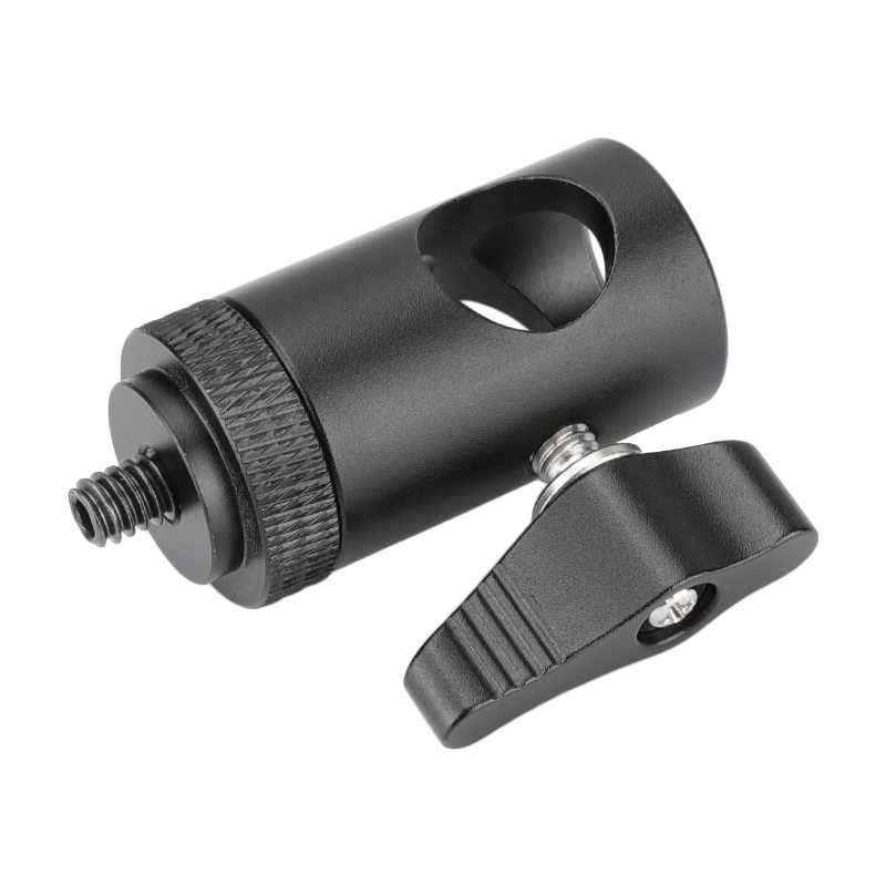 CAMVATE 16mm Light Stand Head (Upgraded Ratchet Knob) With 1/4" Thread Screw Mount For DSLR Camera Monitor / Flashlight