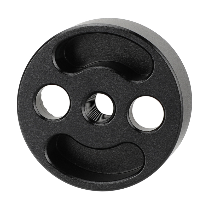 CAMVATE Standard ARRI Rosette Mounting Adapter With M6 Female Thread (Black)