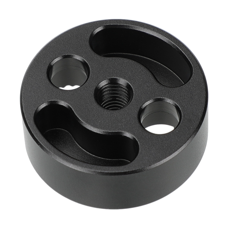 CAMVATE Standard ARRI Rosette Mounting Adapter With M6 Female Thread (Black)