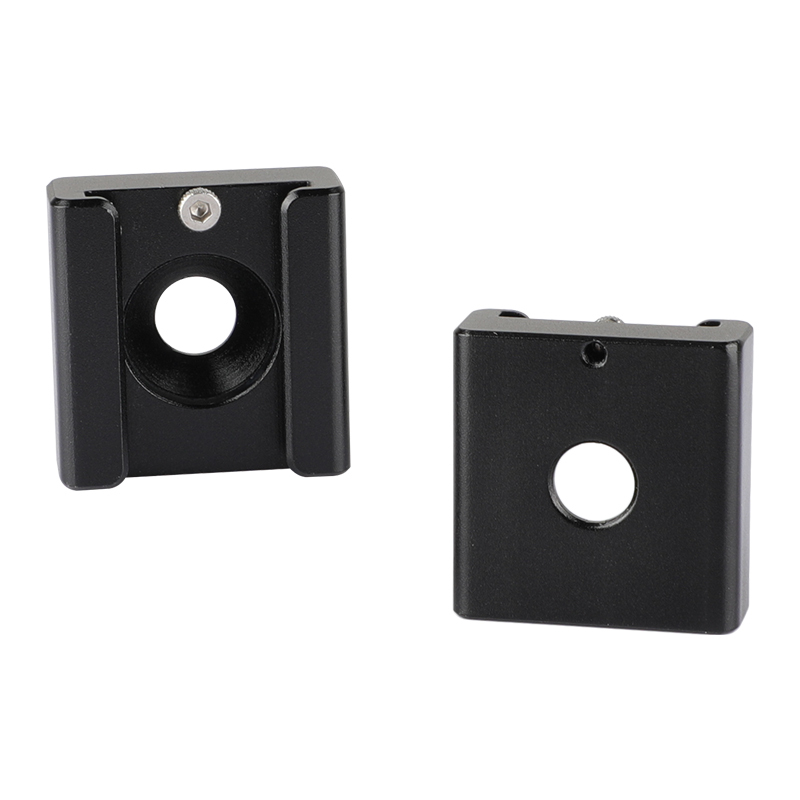 CAMVATE 2x1/4" Hot Cold Shoe Mount for Blackmagic DSLR Rig Video Light Cinema Camera Cage