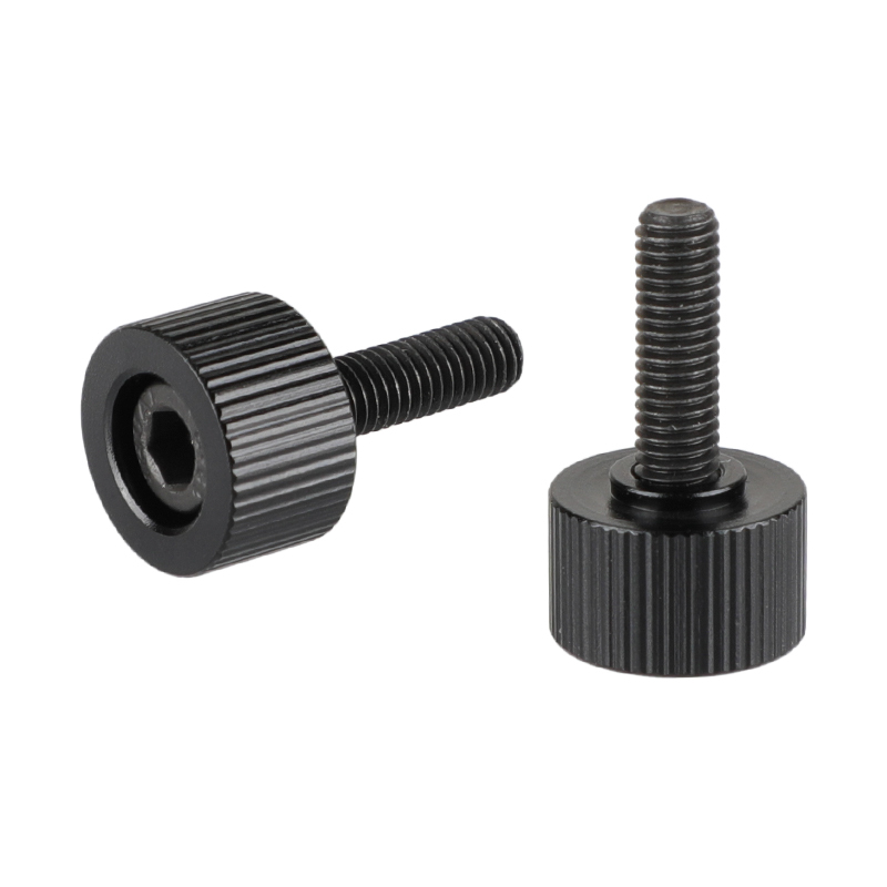 CAMVATE Black M5*15.7mm Hexagon Cup Head Thread Screw For Manfrotto Quick Release Plate (A Packet Of 2 Pieces)
