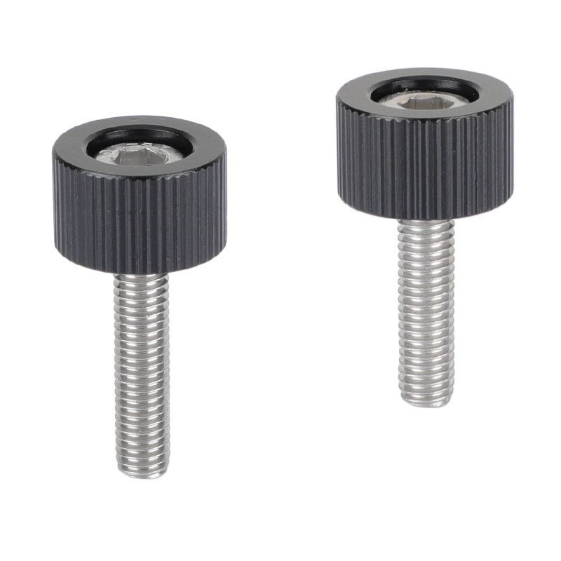 CAMVATE M5*18mm & M5*21mm Hexagon Cup Head Thumb Screw For Manfrotto Quick Release Plate