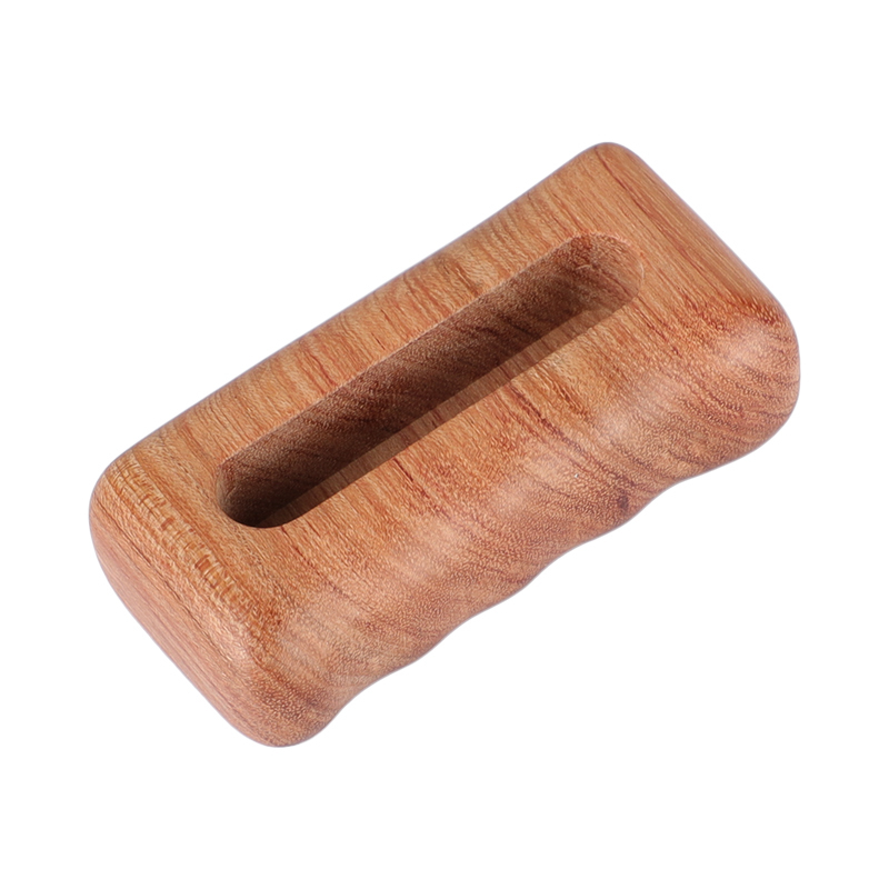 CAMVATE Simple Wooden Hand Grip (Right Side) With 1/4"-20 Mounting Groove For DSLR Camera Cage Kit