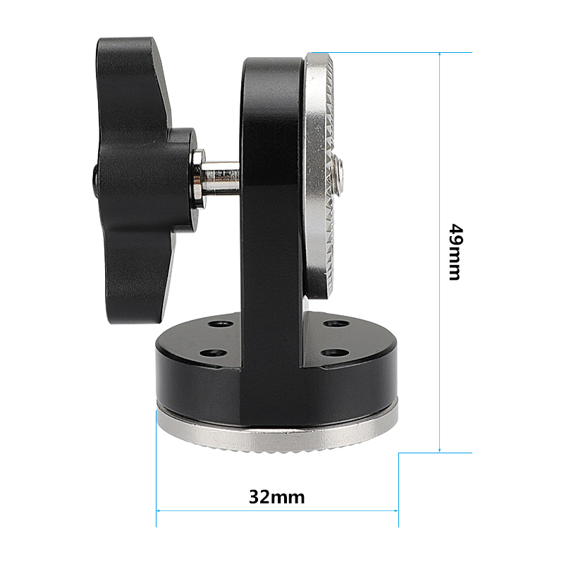 CAMVATE Vertical Double ARRI Rosette Mounts Extension Joint Mount With Central M6 Threads For DSLR Camera Cage Kit