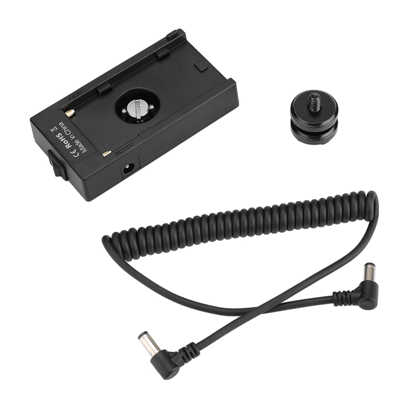 CAMVATE Sony NP-F970 Battery Plate Adapter (WY-F01B) 12V 8V Output Power Adapter For BlackMagic Pocket Cinema Camera BMPCC 4K 6K