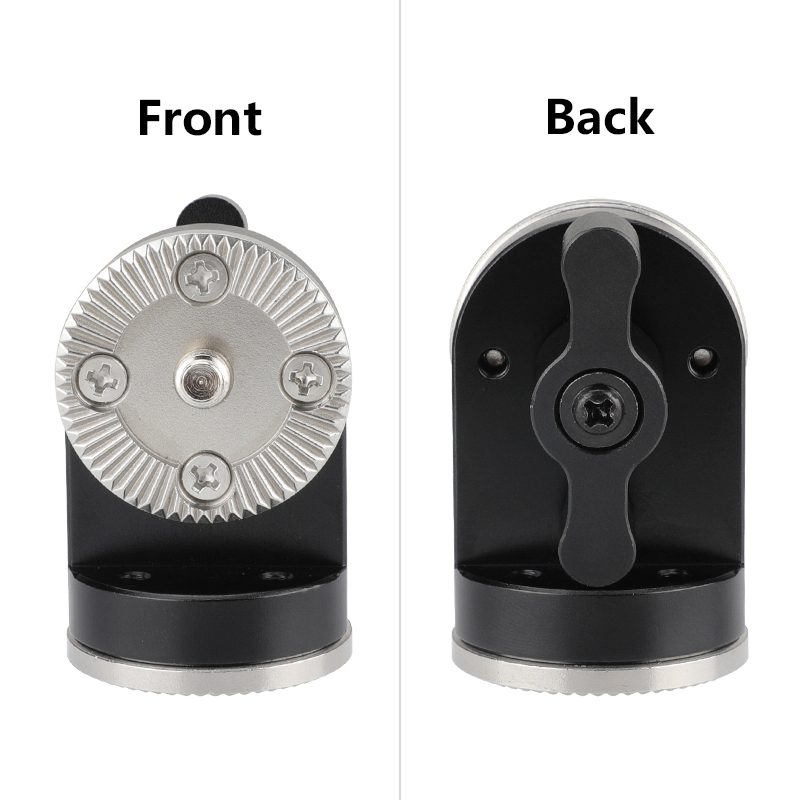 CAMVATE Vertical Double ARRI Rosette Mounts Extension Joint Mount With Central M6 Threads For DSLR Camera Cage Kit