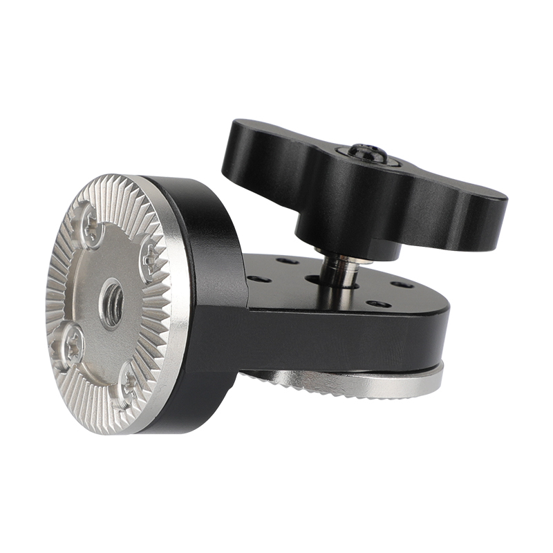 CAMVATE Vertical Double ARRI Rosette Mounts Extension Joint Mount With Central M6 Threads For DSLR Camera Cage Kit
