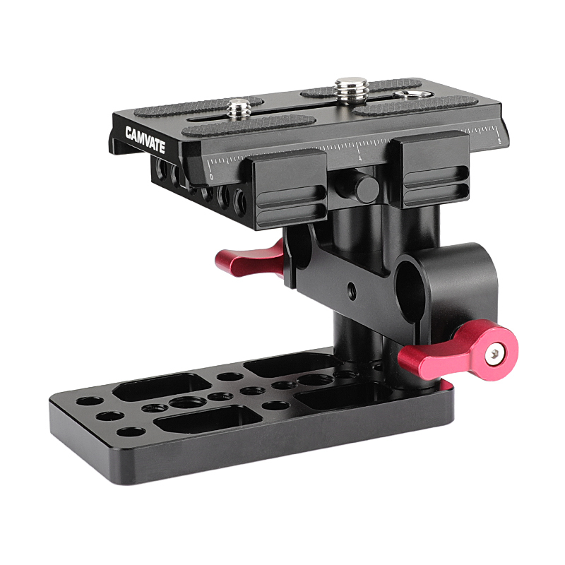 CAMVATE Quick Release Mount Base QR Plate for Manfrotto Standard Accessory