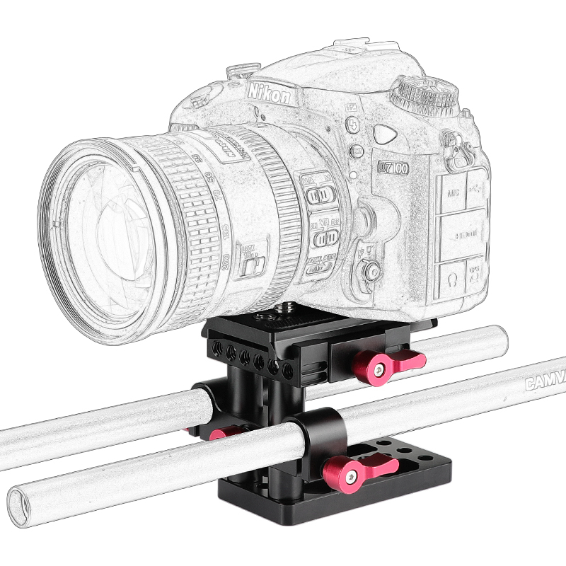 CAMVATE Quick Release Mount Base QR Plate for Manfrotto Standard Accessory