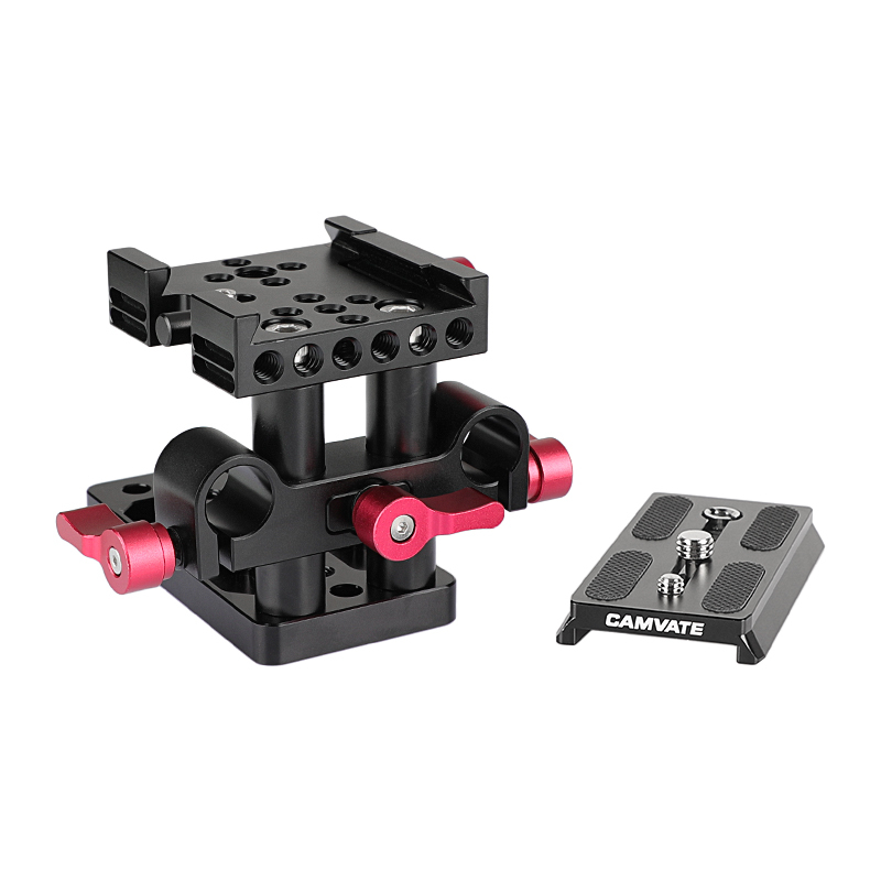 CAMVATE Quick Release Mount Base QR Plate for Manfrotto Standard Accessory