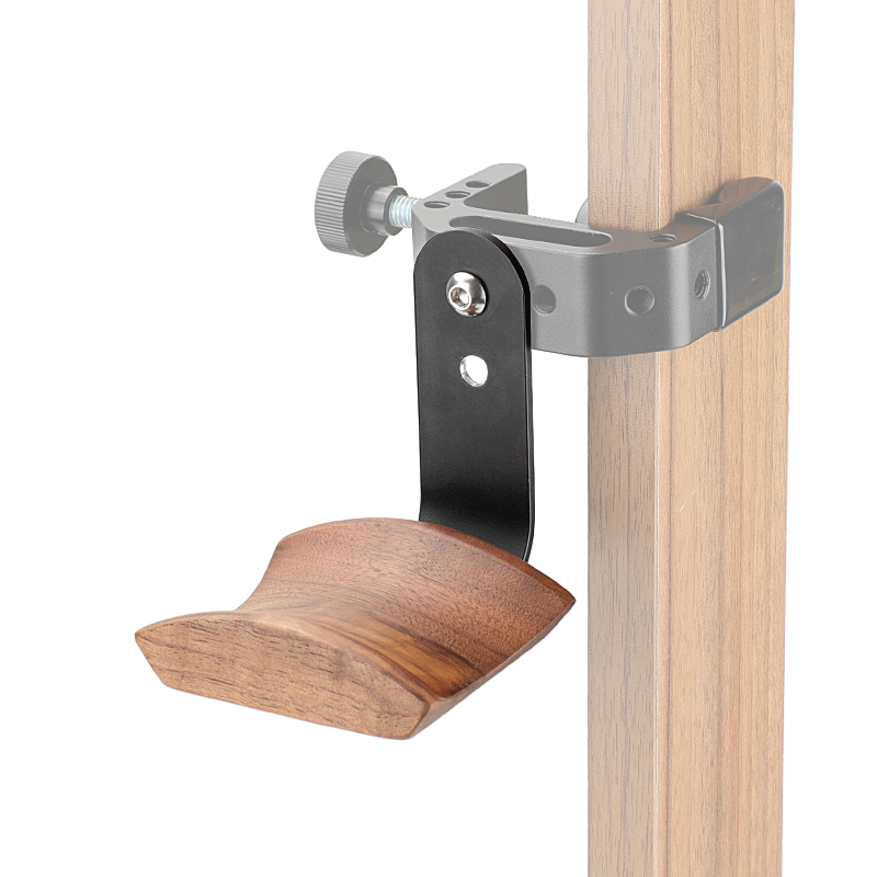 CAMVATE Universal Headphone Headset Stand Hanger (Wooden) With 1/4"-20 Mounting Points