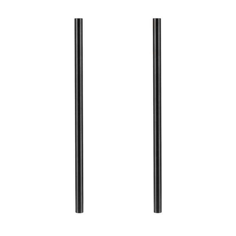 CAMVATE 350mm Standard 15mm Rod Pipe Aluminum Anodized M12 End (2 Tubes) For Shoulder Mount Rig