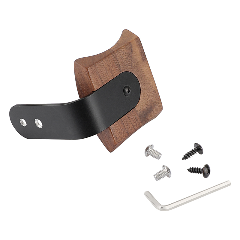 CAMVATE Universal Headphone Headset Stand Hanger (Wooden) With 1/4"-20 Mounting Points