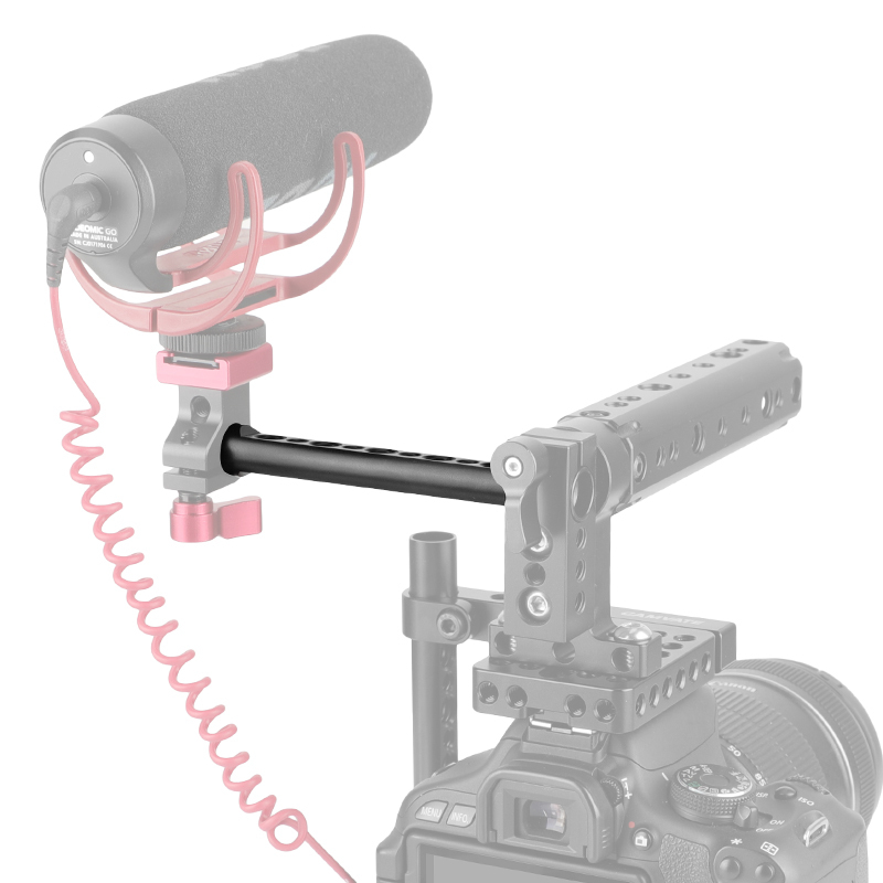 Camvate 15mm 125mm cheese rod with 1/4" 3/8" thread for DSLR Rigs camera video cage