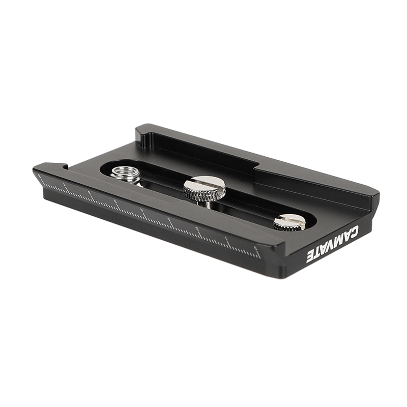 CAMVATE Manfrotto Slide-in Camera Quick Release Plate With 1/4" & 3/8" Threads