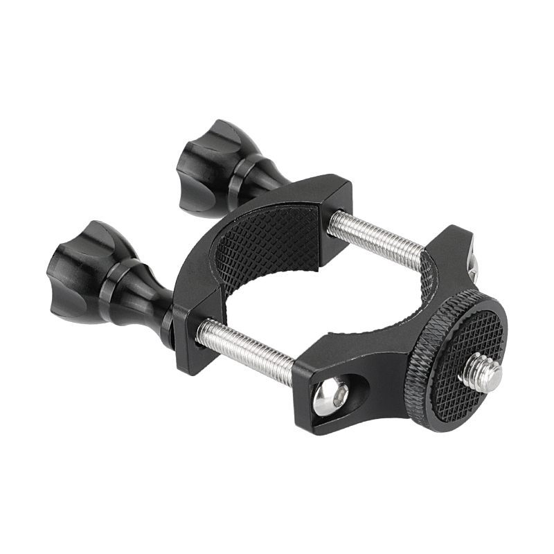 CAMVATE Bicycle Handlebar Clamp Mount Holder (18mm -32mm) With 1/4" Mounting Screw For Mobile Phone / GoPro